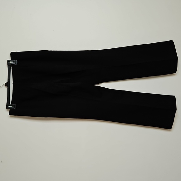 Susan Graver NWOT Smart Ponte 350 High Waist Bootcut Sailor Pant Pullon M Black - Picture 5 of 11